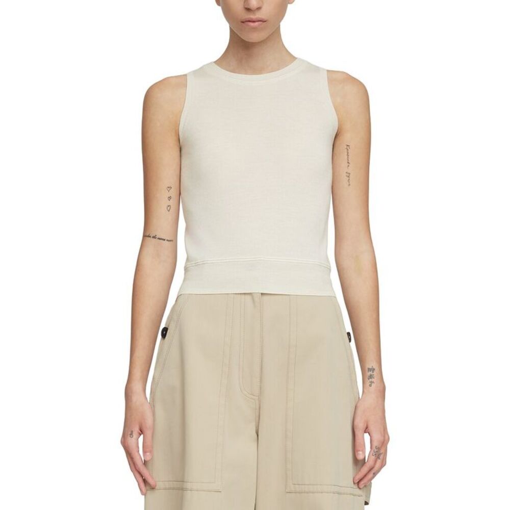 Adam Lippes Womens  Cashmere & Silk-Blend Knit Shell